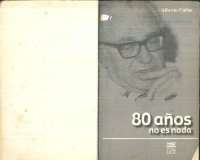 cover of the book 80 años no es nada