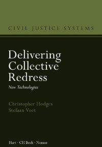 cover of the book Delivering Collective Redress: New Technologies