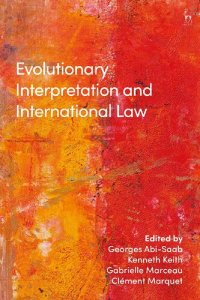 cover of the book Evolutionary Interpretation and International Law