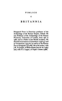 cover of the book Britannia: A History of Roman Britain