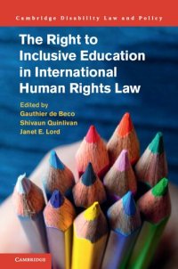 cover of the book The Right to Inclusive Education in International Human Rights Law