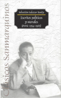 cover of the book Sebastián Salazar Bondy. Escritos políticos y morales (Perú: 1954-1965)