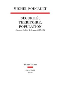 cover of the book Sécurité, territoire, population