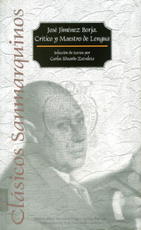 cover of the book José Jiménez Borja. Crítico y maestro de lengua