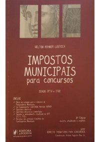 cover of the book Impostos Municipais Para Concursos: ISSQN, IPTU e ITBI