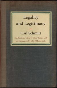 cover of the book Legality and Legitimacy