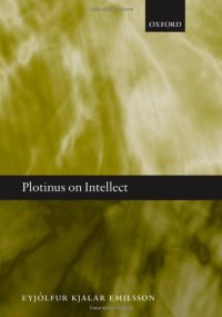 cover of the book Plotinus on Intellect