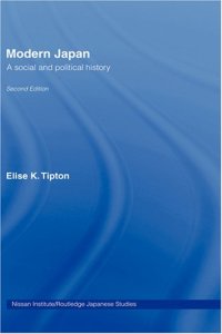 cover of the book Modern Japan: A Social and Political History (Nissan Institute/Routledge Japanese Studies)