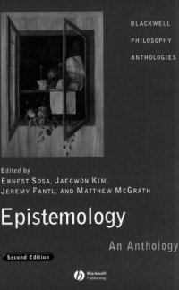 cover of the book Epistemology: An Anthology