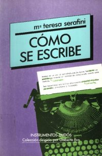 cover of the book Cómo se escribe