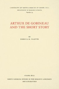 cover of the book Arthur De Gobineau and the Short Story