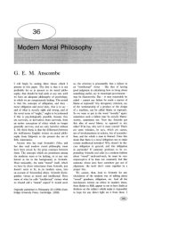 cover of the book Modern Moral Philosophy