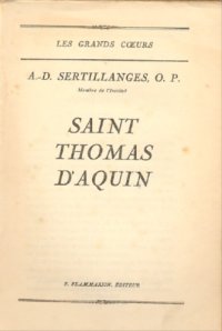 cover of the book Saint Thomas d’Aquin