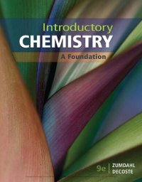 cover of the book Introductory Chemistry: A Foundation