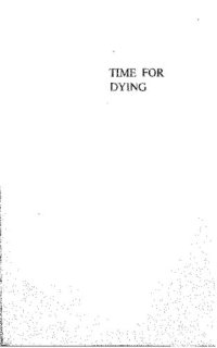 cover of the book Time for Dying