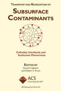 cover of the book Transport and Remediation of Subsurface Contaminants