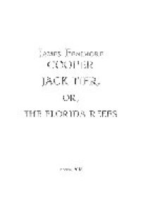 cover of the book Jack Tier; or, the Florida Reefs