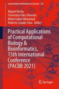 cover of the book Practical Applications of Computational Biology & Bioinformatics, 15th International Conference (PACBB 2021)