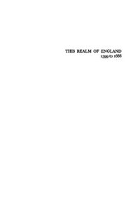 cover of the book This Realm Of England, 1399 To 1688