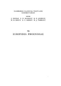 cover of the book Phoenissae