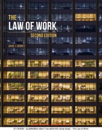 cover of the book The Law of Work