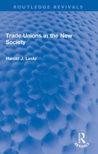 cover of the book Trade Unions in the New Society