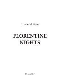 cover of the book Florentine Nights