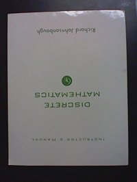 cover of the book Discrete Mathematics: Instructor’s Manual