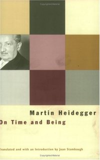 cover of the book On Time and Being