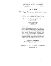 cover of the book Uranium - Mineralogy, Geochemistry, and the Environment