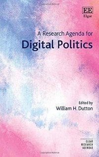 cover of the book A Research Agenda for Digital Politics (Elgar Research Agendas)