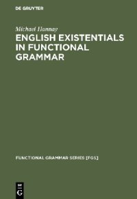 cover of the book English Existentials in Functional Grammar