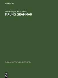 cover of the book Maung Grammar: Texts and Vocabulary