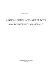 cover of the book Aśokan Sites and Artefacts