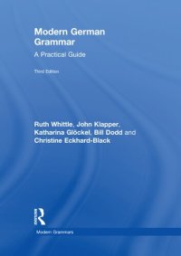 cover of the book Modern German Grammar: A Practical Guide