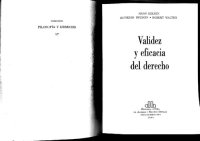 cover of the book Validez y eficacia del derecho