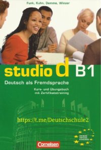 cover of the book studio d B1: Kurs- und Übungsbuch (German Edition)