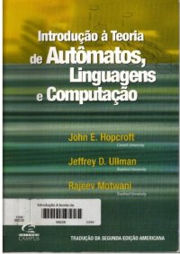 cover of the book Introdução à Teoria De Autômatos, Linguagens E Computação