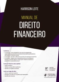 cover of the book Manual de Direito Financeiro