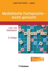 cover of the book Medizinische Fachsprache - leicht gemacht: Lehr- und Arbeitsbuch - Plus: Einführung in Medical English