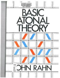 cover of the book Basic Atonal Theory