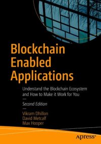 cover of the book Blockchain Enabled Applications: Understand the Blockchain Ecosystem and How to Make it Work for You