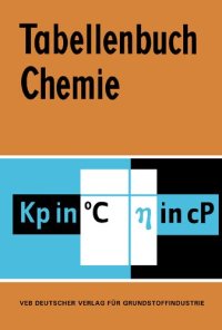 cover of the book Tabellenbuch Chemie