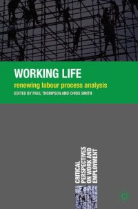 cover of the book Working Life: Renewing Labour Process Analysis