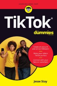 cover of the book TikTok For Dummies