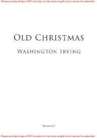 cover of the book Old Christmas