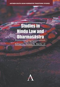 cover of the book Studies in Hindu Law and Dharmasastra