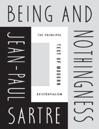 cover of the book Being and Nothingness