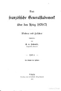 cover of the book Die Schlacht bei Spichern