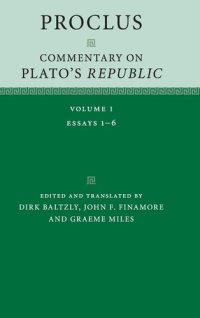 cover of the book Proclus - Commentary on Plato Republic: Volume 1